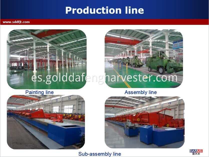 Good functions rice combine harvester for sale philippines --product line001